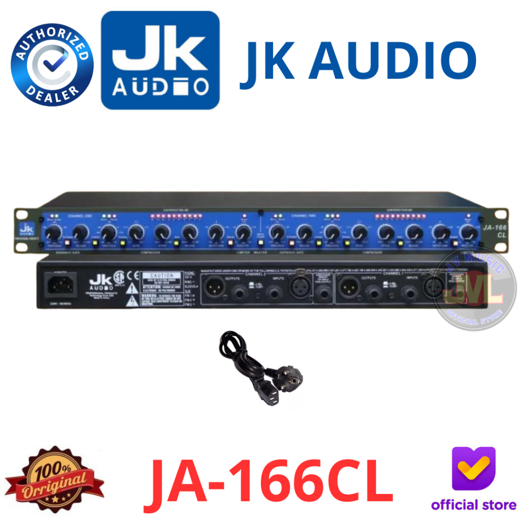 JK Audio JA166CL Compressor JK Audio JA-166CL Limiter