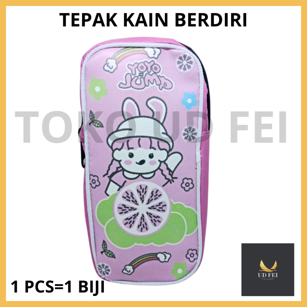 

(1 PCS=1 BIJI) TEPAK KAIN BERDIRI/ TEPAK KAIN FANCY/ TEPAK KAIN FANCY BERDIRI