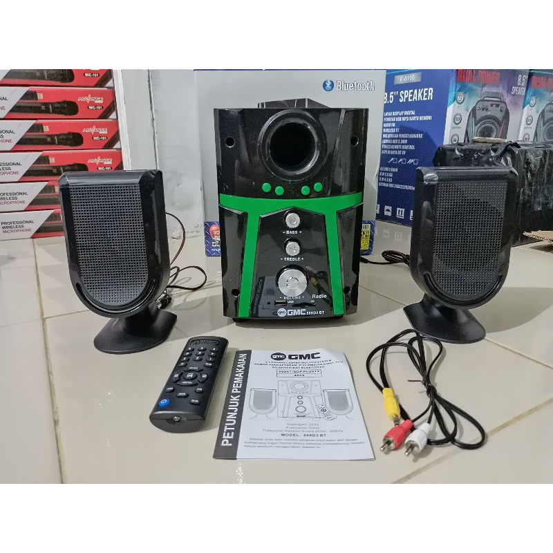 speaker aktif GMC 888d3 subwoofer original COD