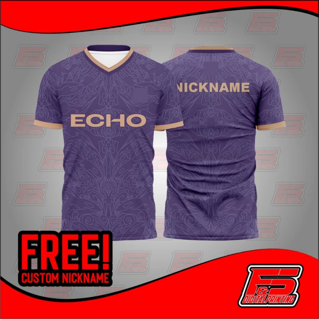 JERSEY ECHO CUSTOM NAMA