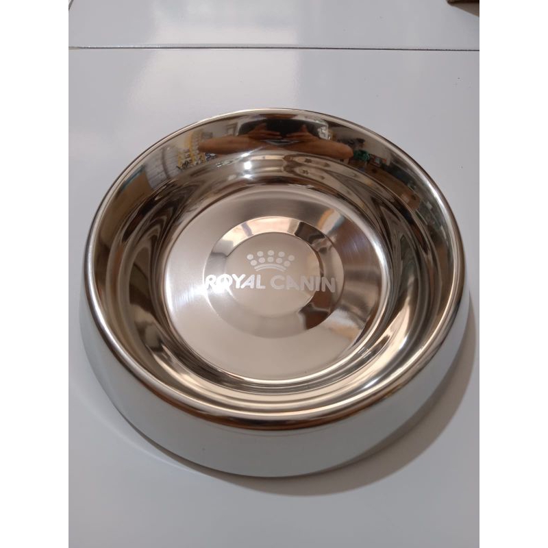 Royal Canin Pet Bowl Stainless dia. 20cm | Tempat Makan Anjing Kucing Stainless |  Mangkuk Makan Hew