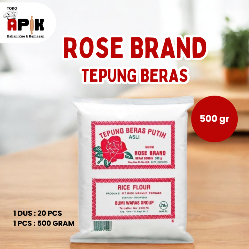 

ROSE BRAND TEPUNG BERAS 200GRAM / 500GRAM