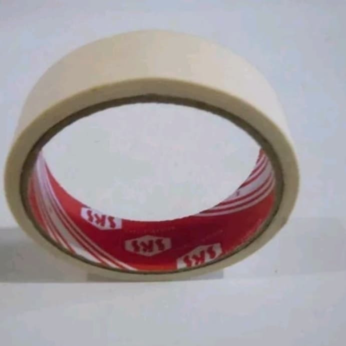 

Lem kertas SKS 2"/Masking Tape/Isolasi/Solatip Kertas