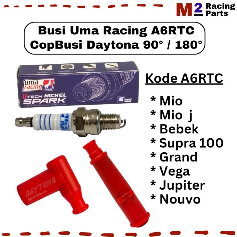 Busi Uma Racing A6RTC & CopBusi Daytona Mio j Astrea Grand Supra Vega Jupiter z