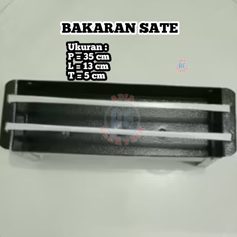 Bakaran Sate / Panggangan Sate Bahan Tebal Dan Kuat / Tempat Bakar Bakaran Panggangan Arang Sate Sos