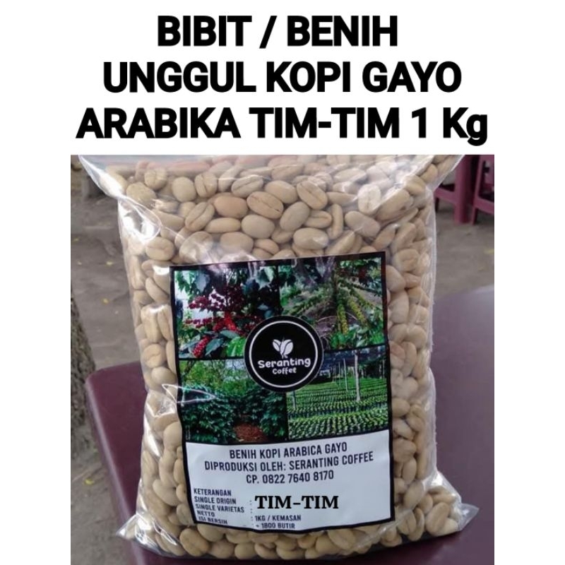 BIBIT / BENIH KOPI ARABIKA GAYO ( TIM-TIM ) 1 KG COD