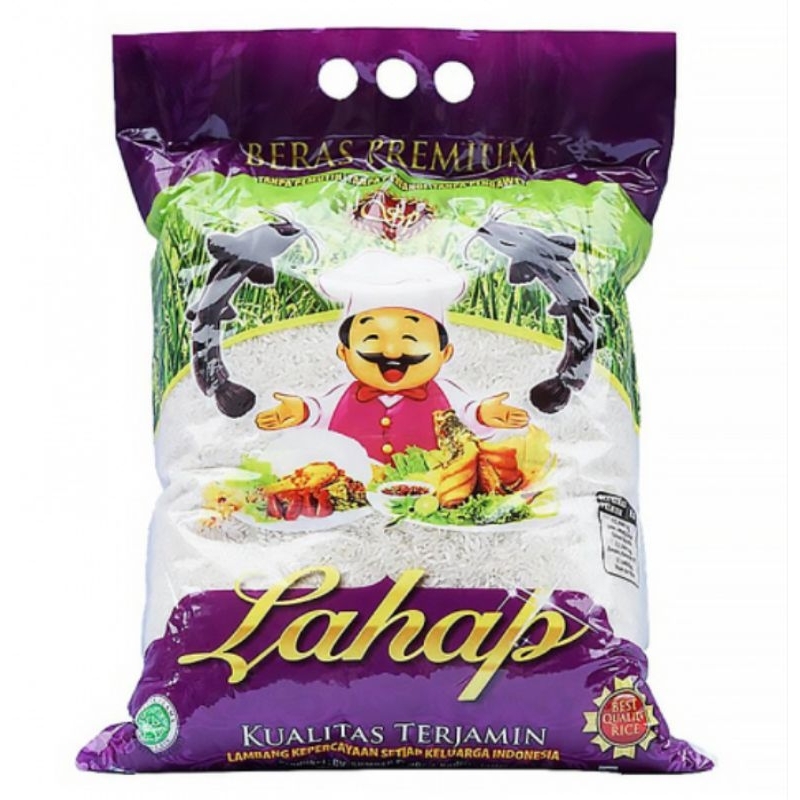 

Lahap beras premium 5 kg