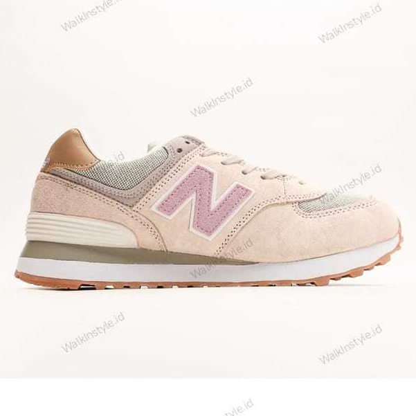 Sepatu New BaIance 574 - Beige Pink