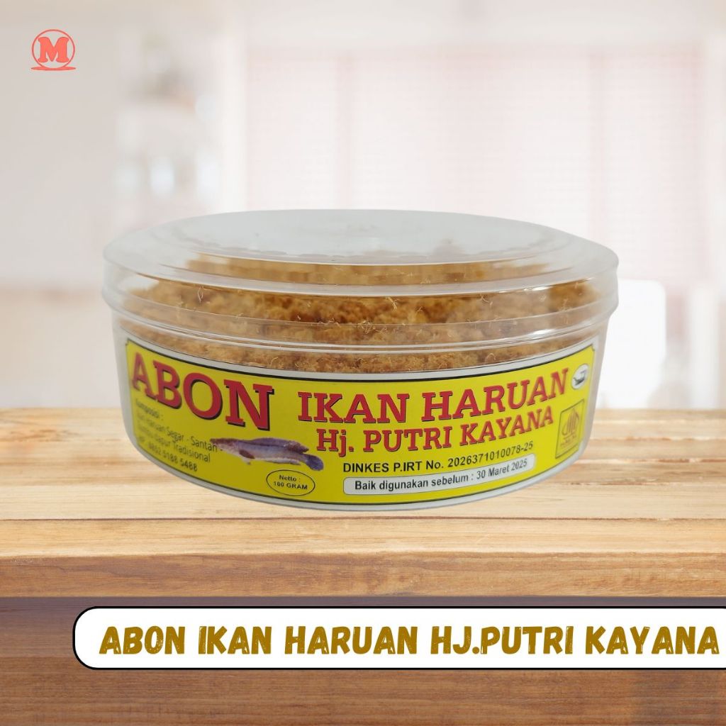 

Abon Ikan Haruan Hj.Putri Kayana kemasan toples