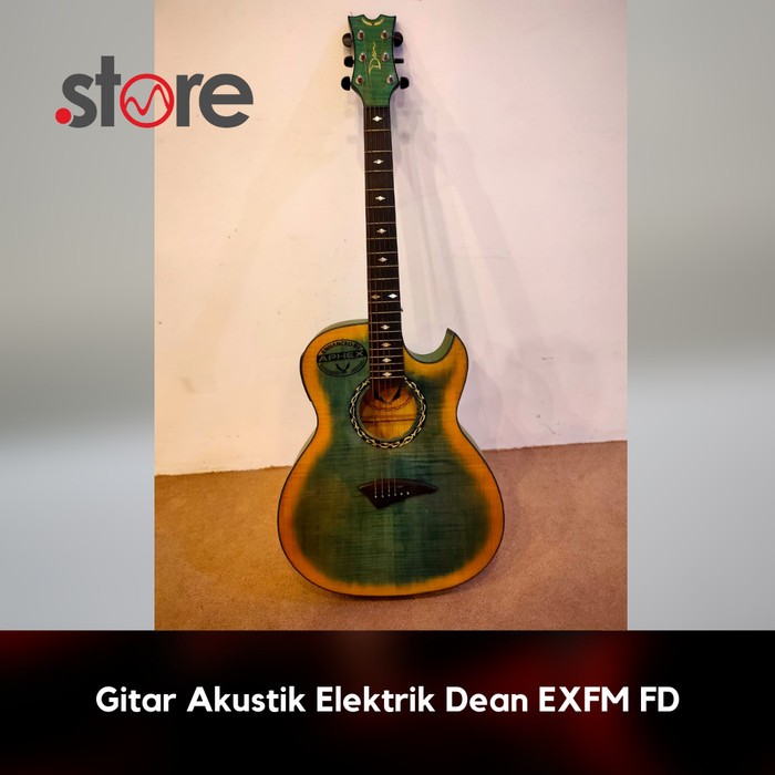 Gitar Akustik Elektrik Dean EXFM FD