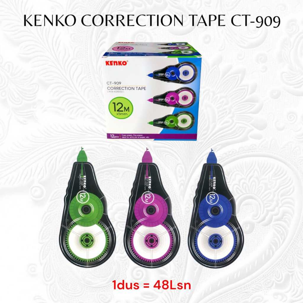 

KENKO CORECTION TAPE CT-909 / TIP- EX TARIK