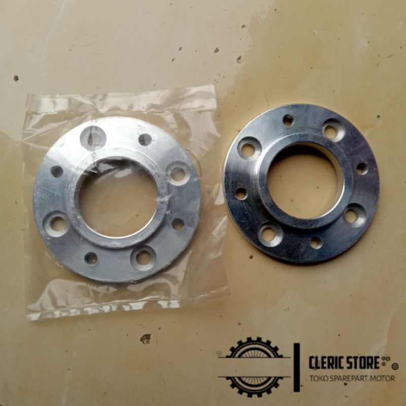 PLENDES ADAPTOR CAKRAM DEPAN HONDA SUPRA SCOOPY BEAT VARIO PIRINGAN DATAR