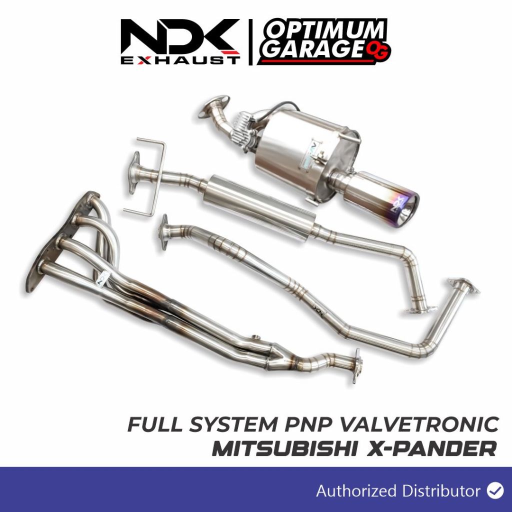 FULL SISTEM PNP KNALPOT MOBIL NDK EXHAUST PLUS VALVETRONIK MOBIL YARIS  AGYA 1200CC  XPANDER VIOS