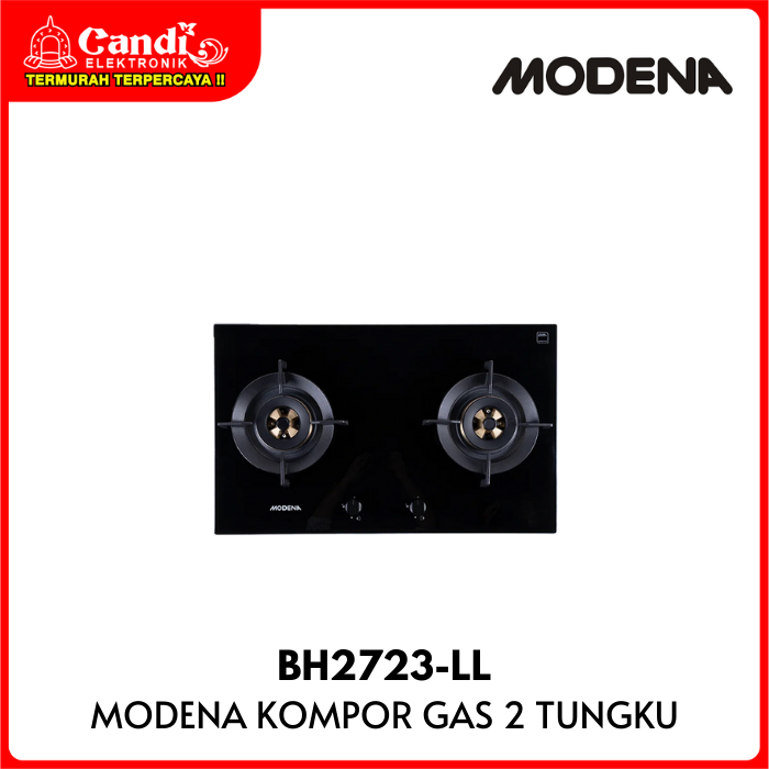 MODENA Kompor Gas Tanam 2 Tungku BH2723-LL