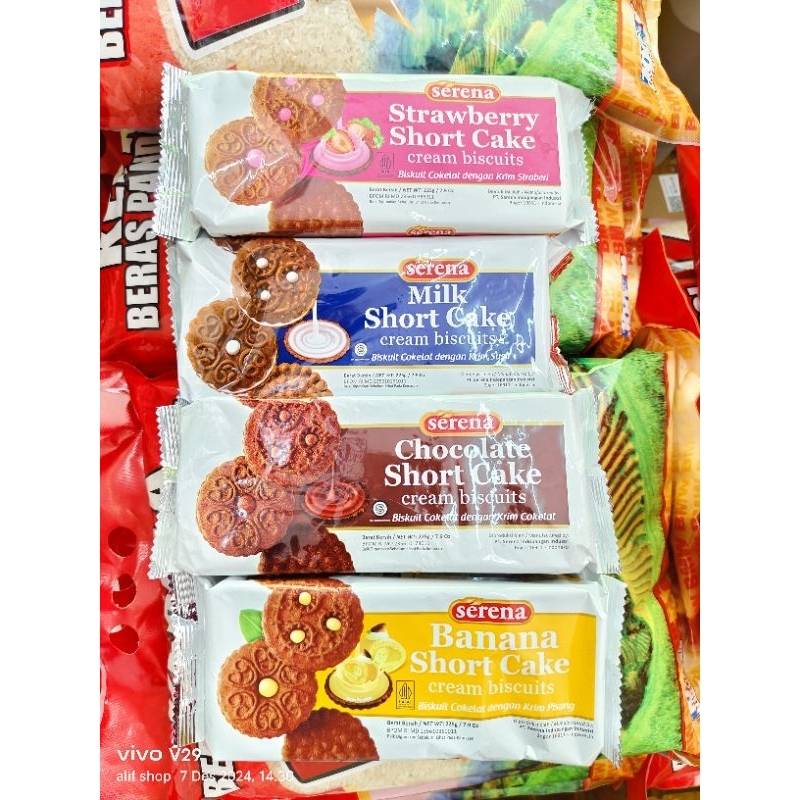 

SERENA SHORT CAKE CREAM BISCUITS