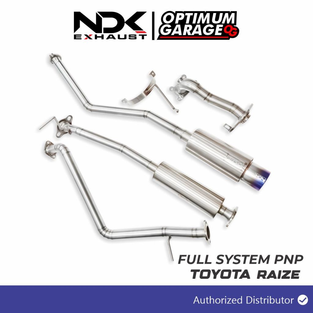 FULL SISTEM PNP KNALPOT NDK EXHAUST MUFFLER DK-03V4 RESONATOR HOLD STRAIGHT DOWNPIPE FRONTPILE MOBIL