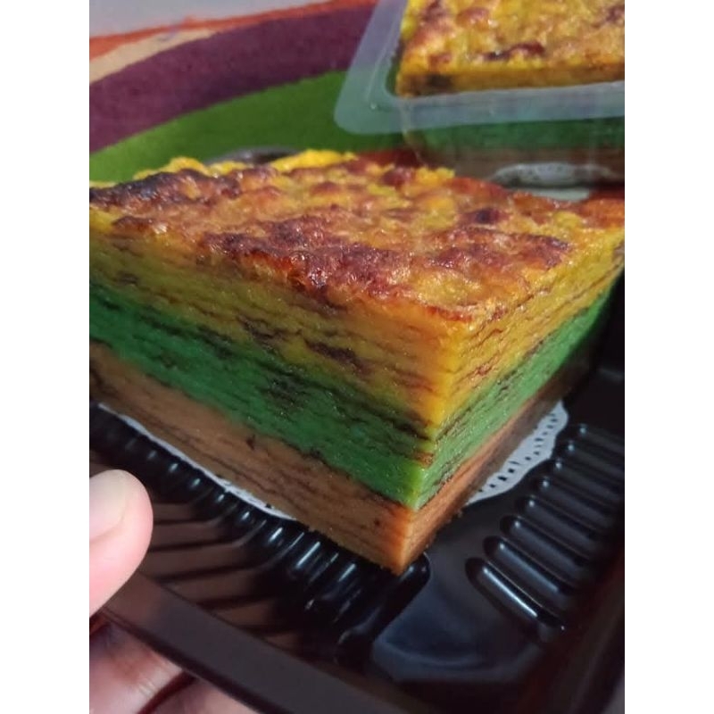 

legit original pandan khas lampung kue tradisional uk 16x16cm maksuba kojo