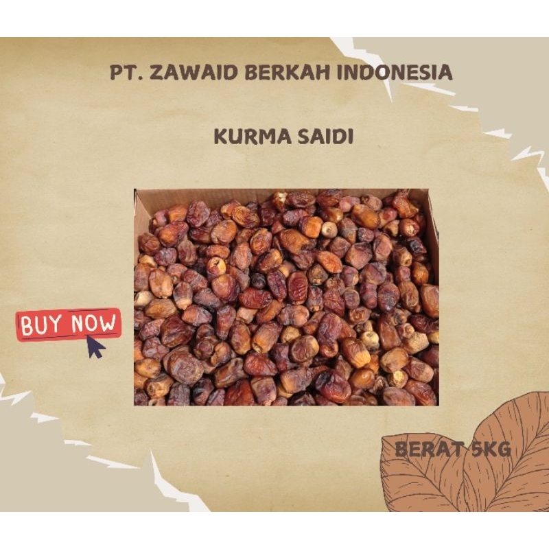 

Kurma Saidi/Shoidi 5Kg Premium