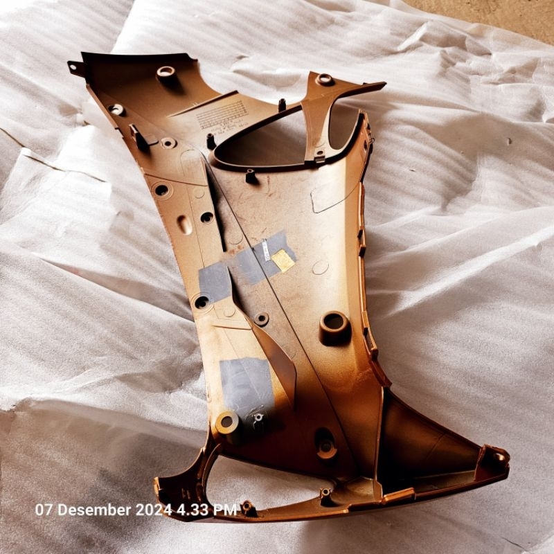 Cover M/P Supra X125 kiri orange. 64450-KTM-850FMR