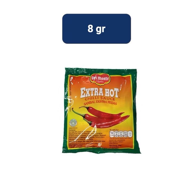 

Delmonte Extra Hot Sachet 8gr