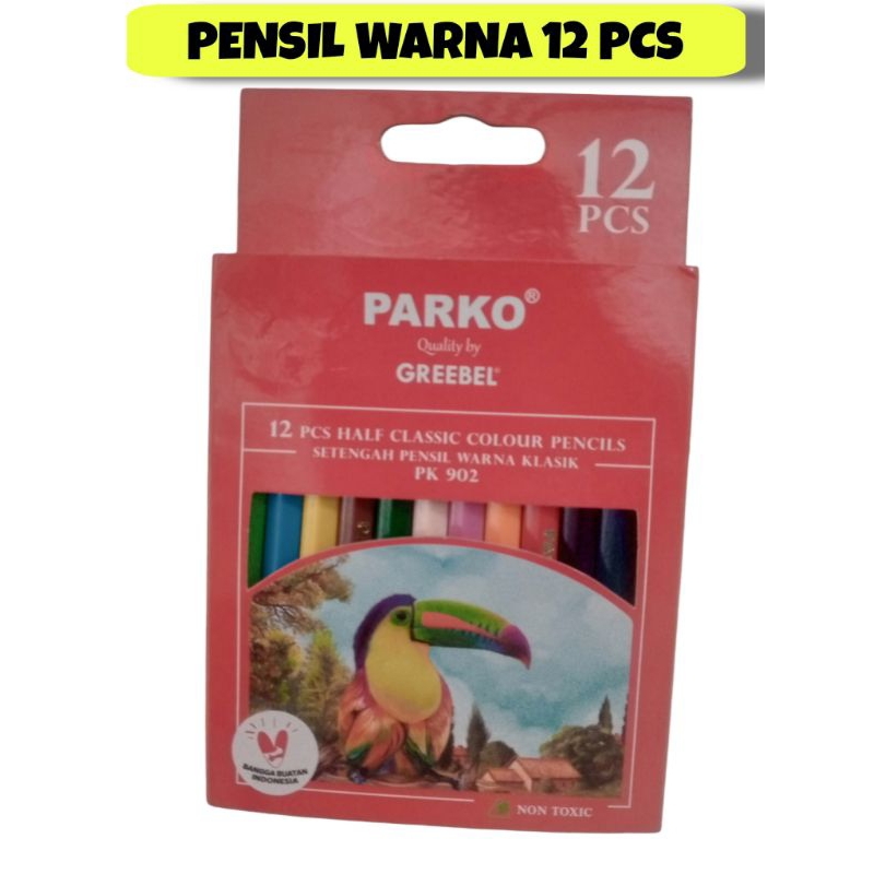 

Parko Pensil Warna 12 Klasik Pendek