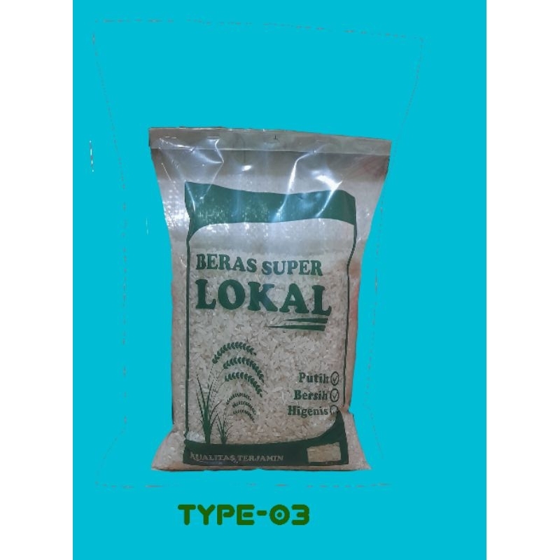 

Beras Super Lokal Type-03 Kemasan 1 Liter