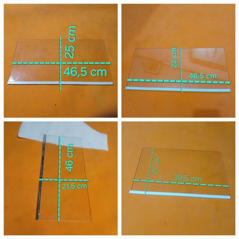 rak kulkas/tatakan dalam kulkas,rak atasnya box sayur,SHARP,AQUA,panasonic,LG dll,sesuaikan ukuran.