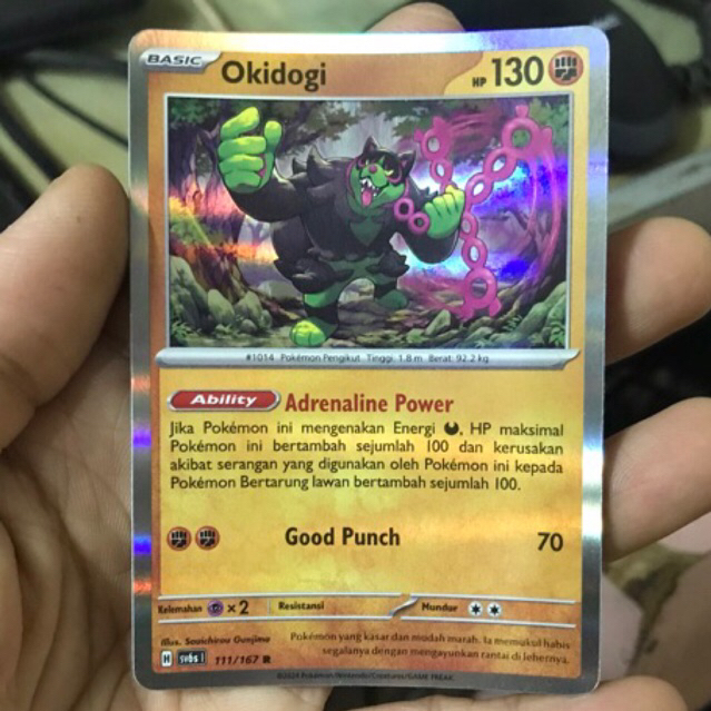 OKIDOGI KARTU RARE POKEMON PROMO RARE