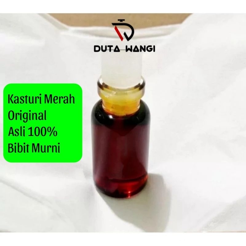 Minyak Kasturi Merah Original Asli 100% Bibit Murni