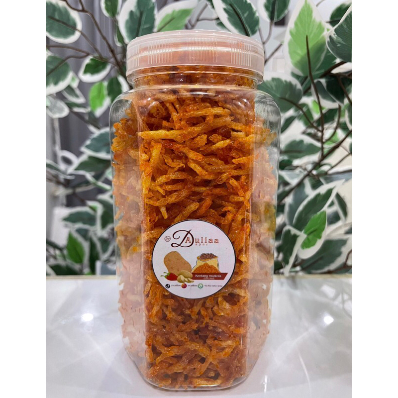 

Kentang mustofa viral DapurAuliaa toples 700ml original pedas manis