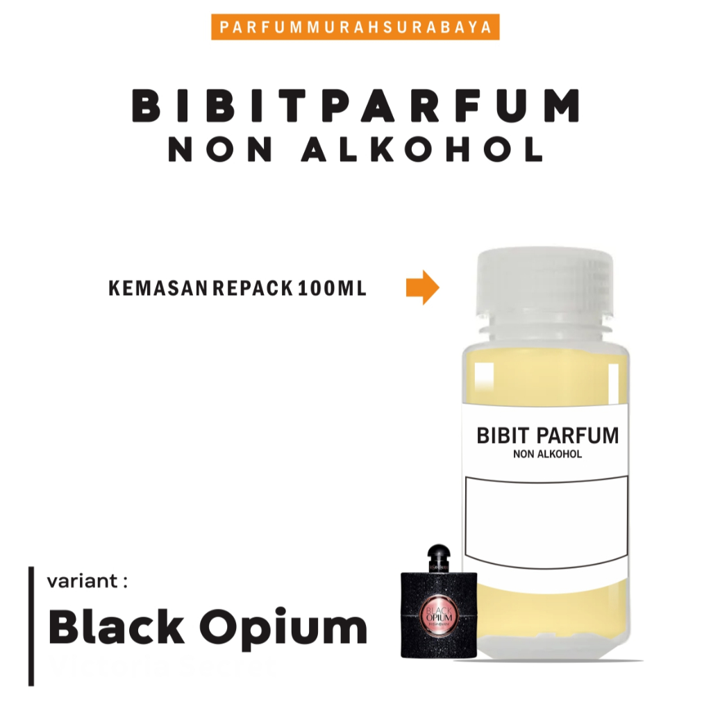 Bibit Parfum Non Alkohol Kemasan 100ml - Searah Black Opium