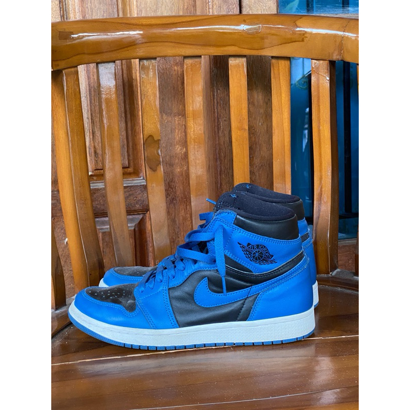 Jordan 1 Retro High OG Dark Marina Blue Preloved Second