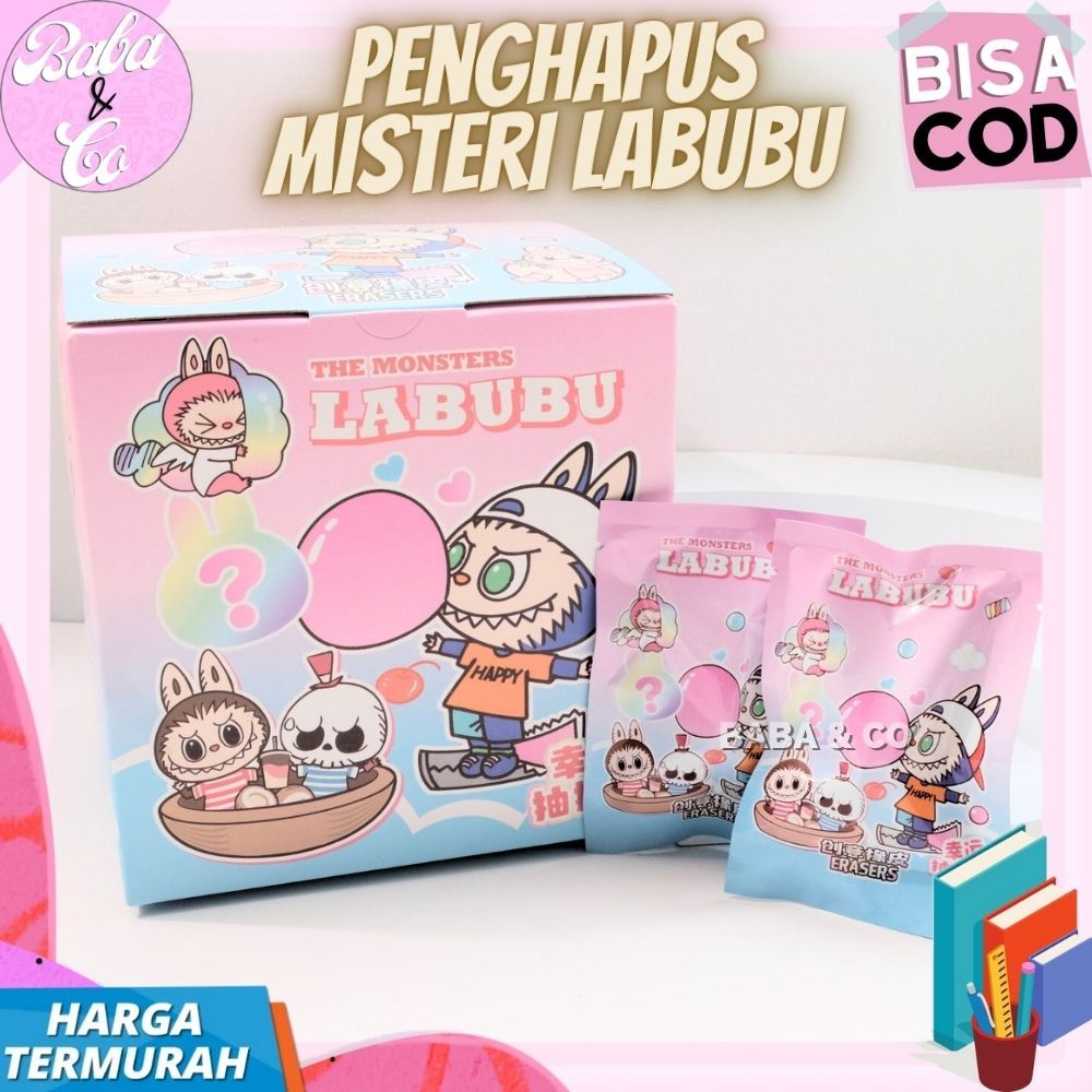 

PENGHAPUS LABUBU MISTERI PACK PENGHAPUS MISTLABUBU LABU LABU LUCU UNIK MURAH ERASER MYSTERY PACK LABUBU IMUT BLIND BOX ERASER LABUBU BLIND BOX LABU LABU PENGHAPUS MISTERI LABU