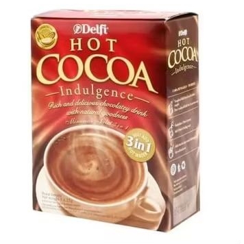 

Delfi Hot Cocoa Indulgence 25gr Minuman Cokelat Coklat bubuk instan 3in1 Sachet 5x25g 25gram 25 g gr