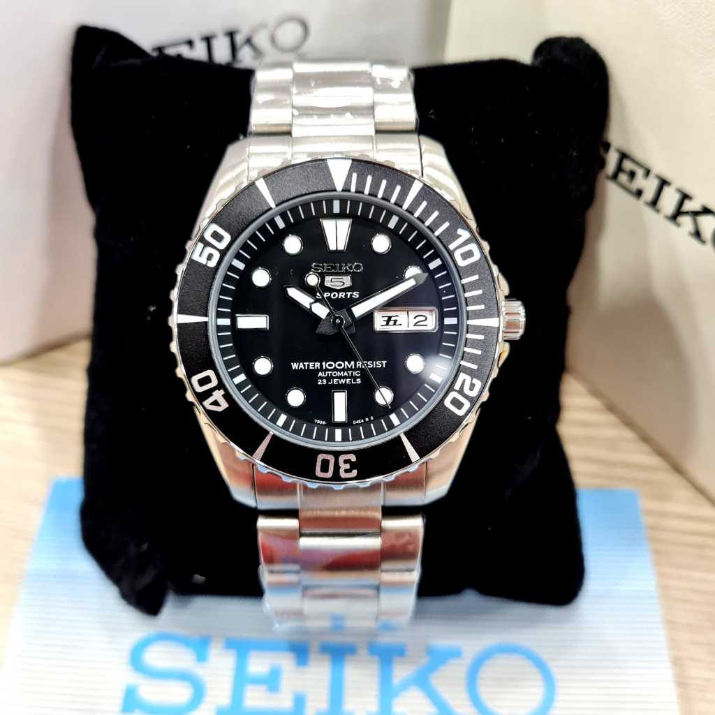 Jam Tangan Pria Seiko 5 Sport Stainless Steel Automatic Original
