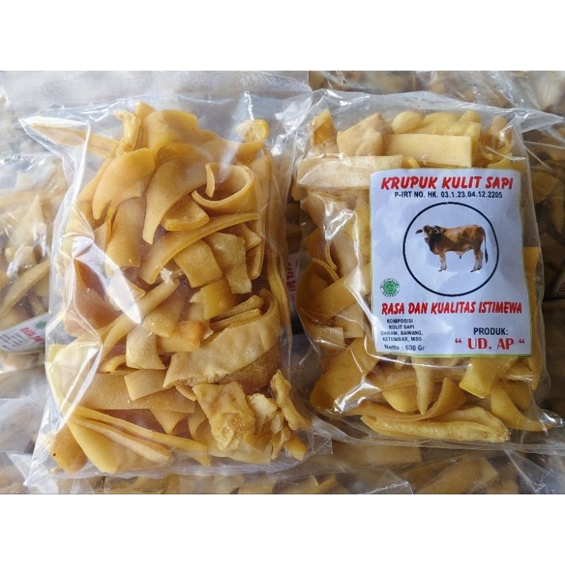 

Krecek Rambak AP / Krecek Rambak Kulit / Rambak Kulit Sapi 500gr