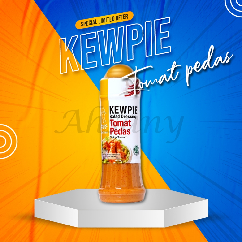 

Kewpie Salad Dressing Tomat Pedas 200ml