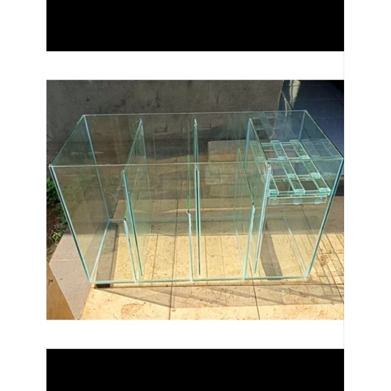 sump filter bawah 60*30*40 5mili(paking kayu)