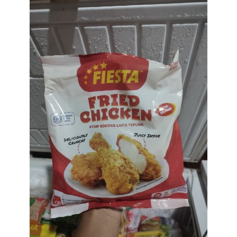 

fiesta fried chicken 400 gram