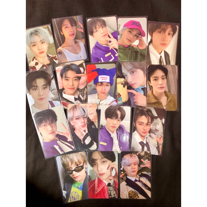 (READY STOCK) PHOTOCARD NCT HAECHAN PILEK HELLO FUTURE JAEMIN JENO CHENLE HOTEL CAFE JISUNG CANDY TE