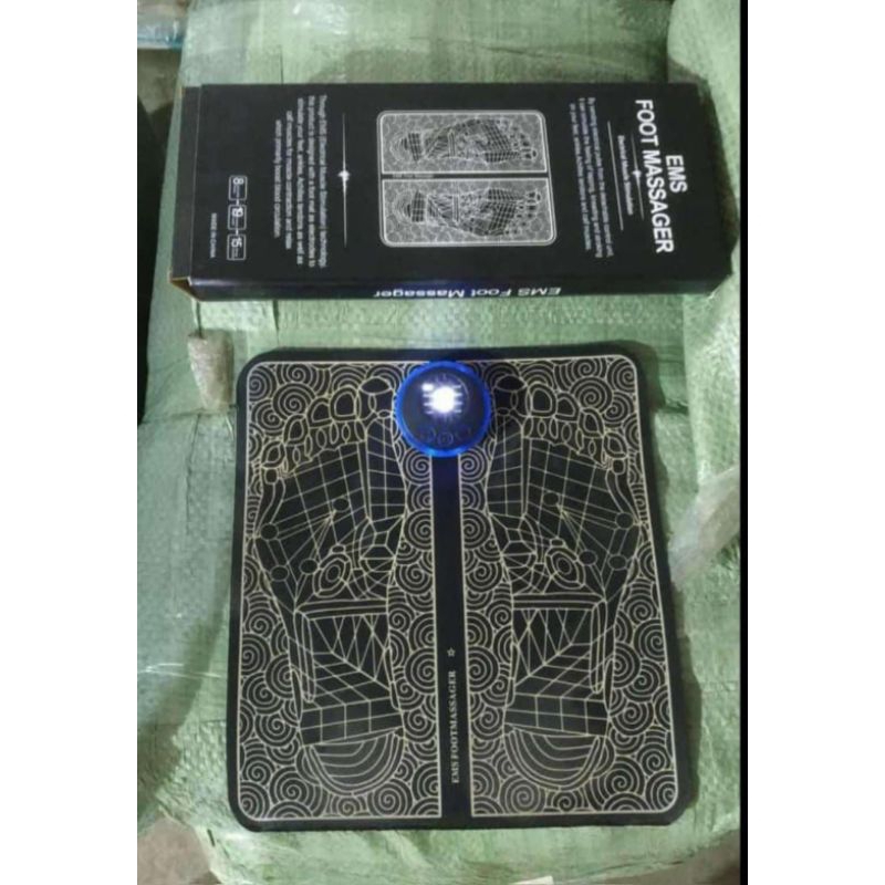 Alat pijat kaki/ EMS Foot massage mat Japan/ EMS Alat pijat kaki akupuntur pengisian