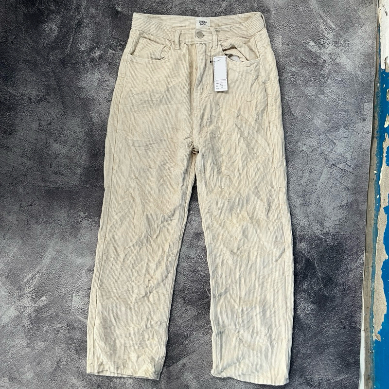 celana corduroy comma shop second thrift