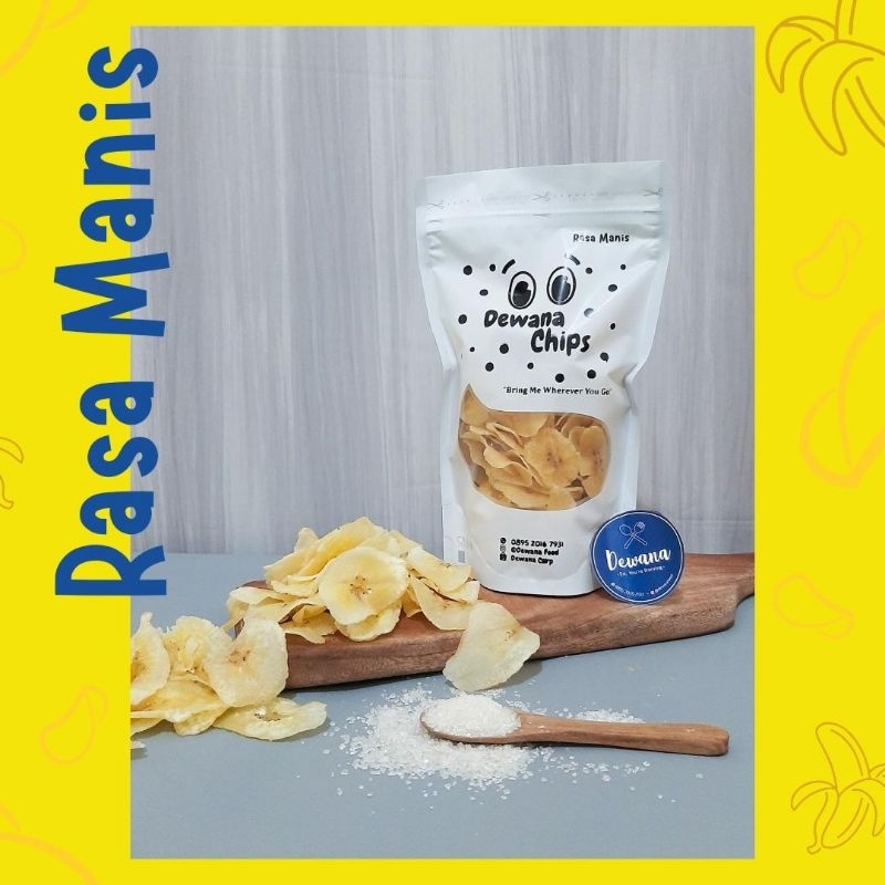

Camilan Keripik Pisang Rasa MANIS