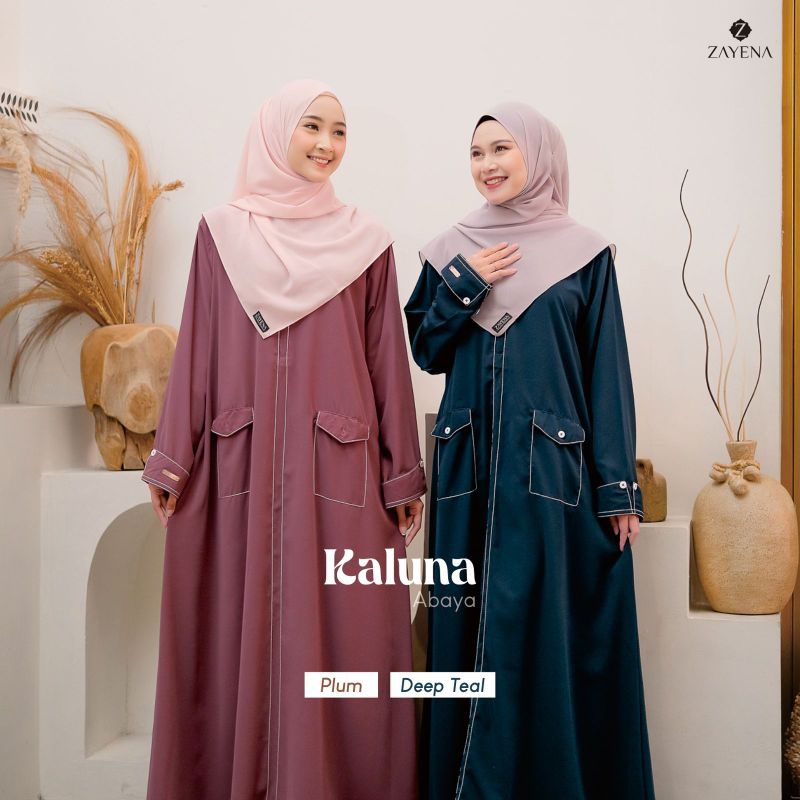 Zayena | Kaluna Abaya by Zayena Indonesia | Abaya daily | Gamis dewasa | Fortaleza
