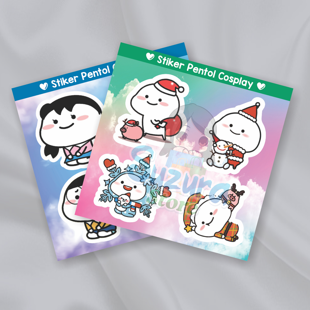 

STIKER PENTOL COSPLAY, STIKER BERKUALITAS DAN ANTI AIR