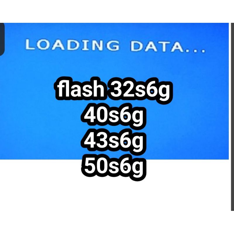 Flashdisk flash coocaa 32s6g 40s6g 43s6g 50s6g s6g