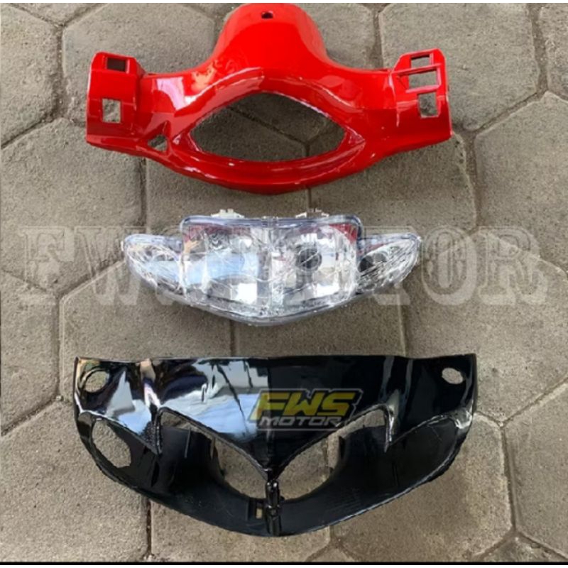 batok depan belakang Suzuki Shogun R 125 batok lampu depan Suzuki Shogun R 125