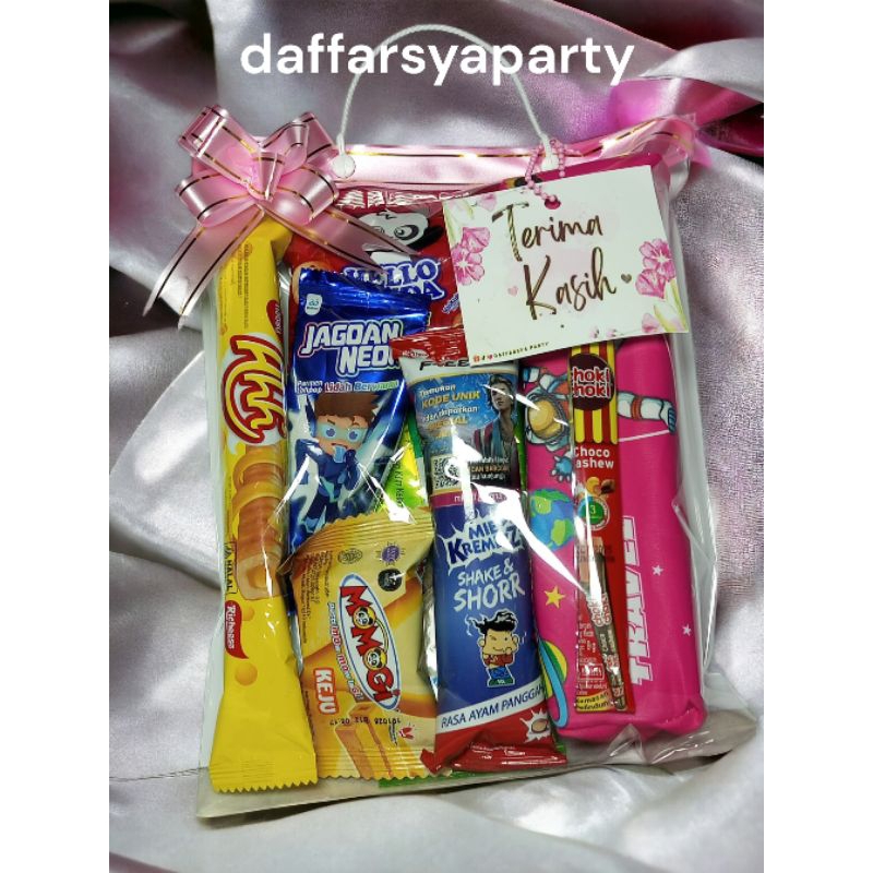 

Paket Bingkisan / Paket Hampers Snack Ulang Tahun Anak Tempat Pencil E1