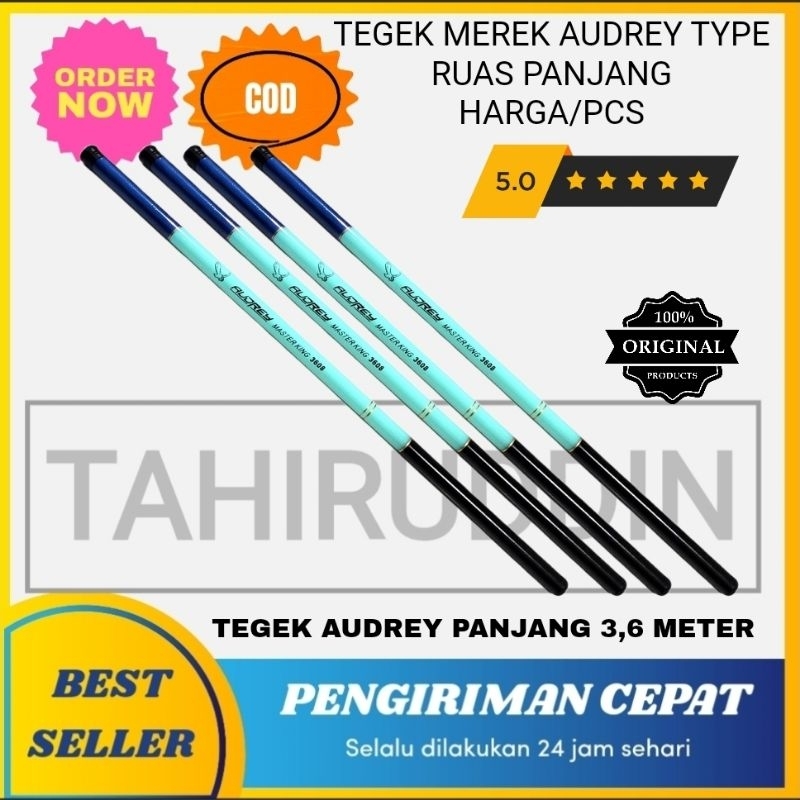 Joran Tegek Audrey Master King Panjang 3,6 Meter
