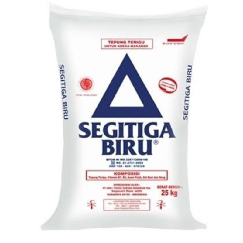 

Tepung segitiga biru 1kg.
